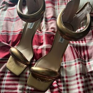 Gold Women's Heels by Steve Madden